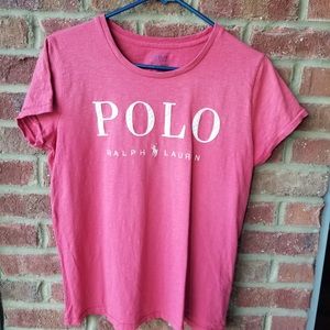 Polo cranberry short sleeve T-shirt